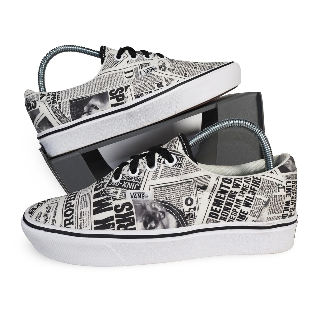 Vans x‎ Harry Potter ComfyCush Era Daily Prophet Newspaper Shoes Womens 6